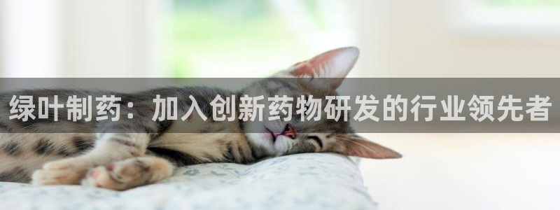 九游会老哥必备的交流社区九：绿叶制药：加入创新药物研发的行业领先者