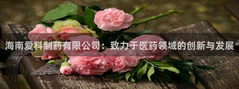 九游会老哥：海南爱科制药有限公司：致力于医药领域的创新与发展